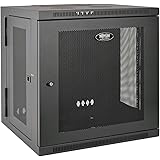 Tripp Lite 10U Wall Mount Rack Enclosure Server Cabinet, Hinged, 20.5" Deep, Switch-Depth (SRW10US)