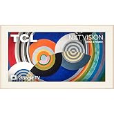 TCL 55" NXTVISION Series Picture Frame TV, Google Smart TV QLED 4K, 55A300W | Free Art Library &amp; AI Art, Matte Screen, UltraSlim 1.1" Depth, Up to 144Hz VRR, Dolby Vision, Frame &amp; Flush Mount Included