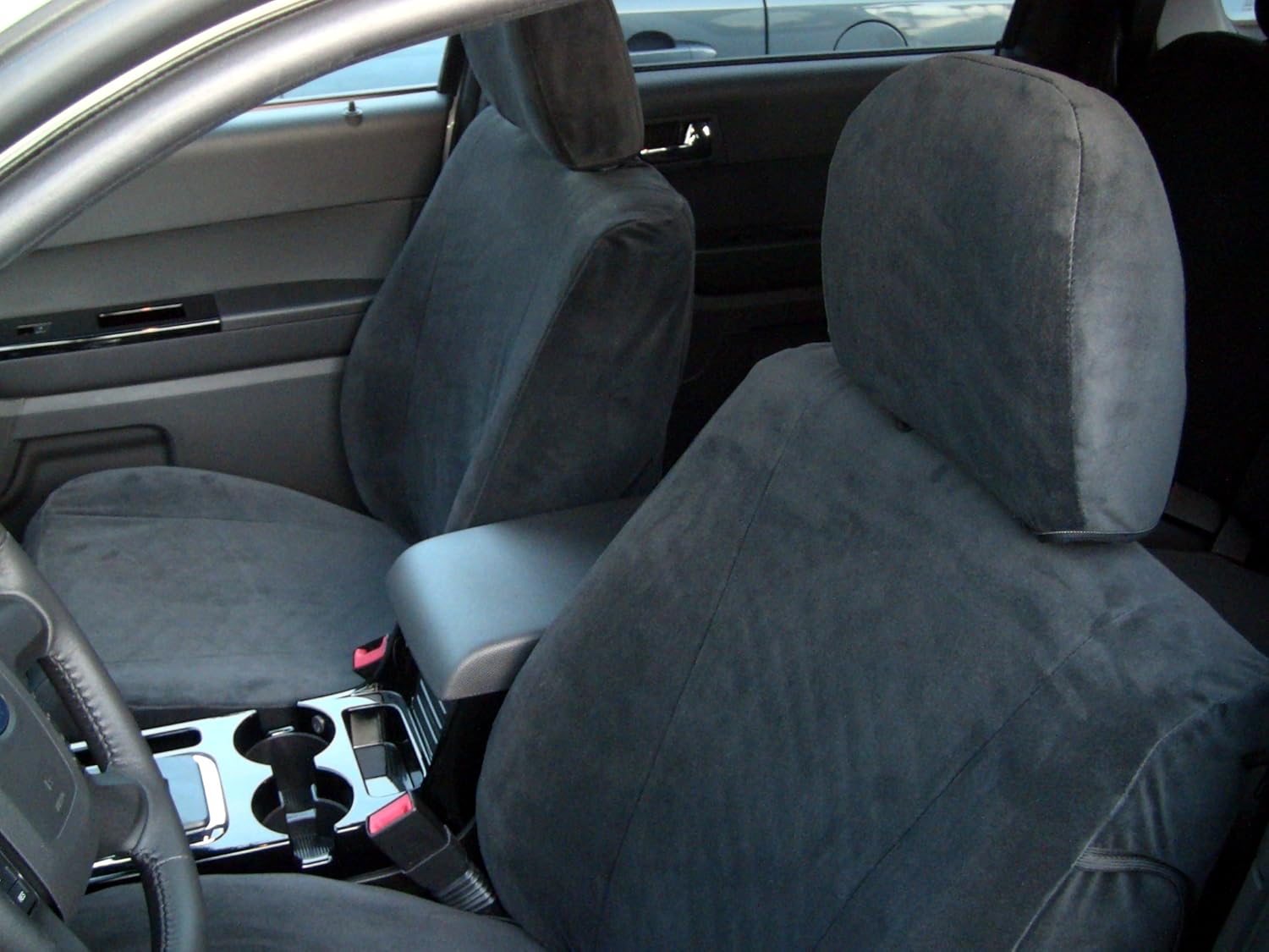 Amazon.com: Durafit Seat Covers..2009-2012 Ford Escape Front Buckets Exact Seat  Covers Black: Automotive