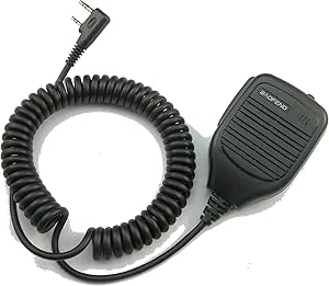 BaoFeng Dual Push-to-Talk (PTT) Speaker Mic for UV-82 Series - Backward Compatible
