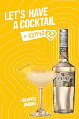 De Kuyper Pineapple Liqueur 15% ABV 35cl Tropical Pineapple Flavour view 3