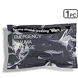 6" Israeli Bandage Vacuum Sterile Compression Bandages for Battle Wound Dressing, 1 Pack