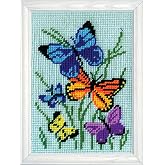 Design Works Crafts, 5" x 7" Needlepoint Kit Butterflies Galore