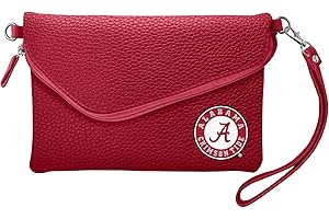 Littlearth NCAA womens Ncaa Pebble Fold Over Purse
