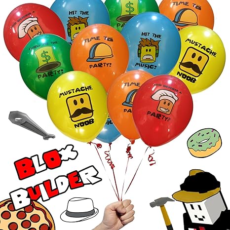 Decoracion de fiesta de roblox