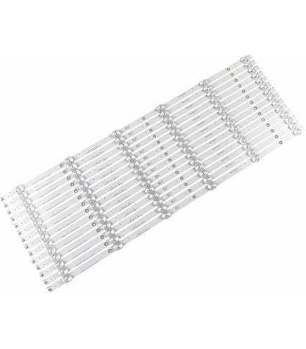 Lot De 10 Barrettes LED De Rétroéclairage Pour TV LG 55 Pouces (modèles 55LF6200, 55LF5610, Etc.) - Neuf
