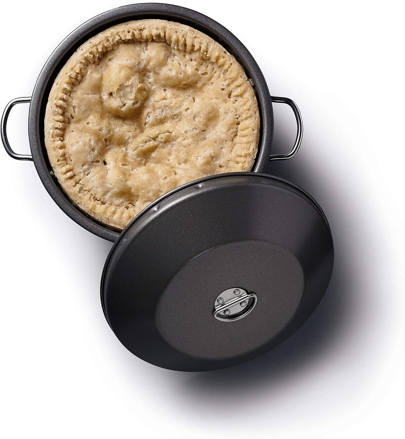 MasterClass Non Stick Pudding Steamer with PTFE, PFOA and BPA Free Non Stick in Gift Box, Robust Carbon Steel, 2 Litre - Image 5