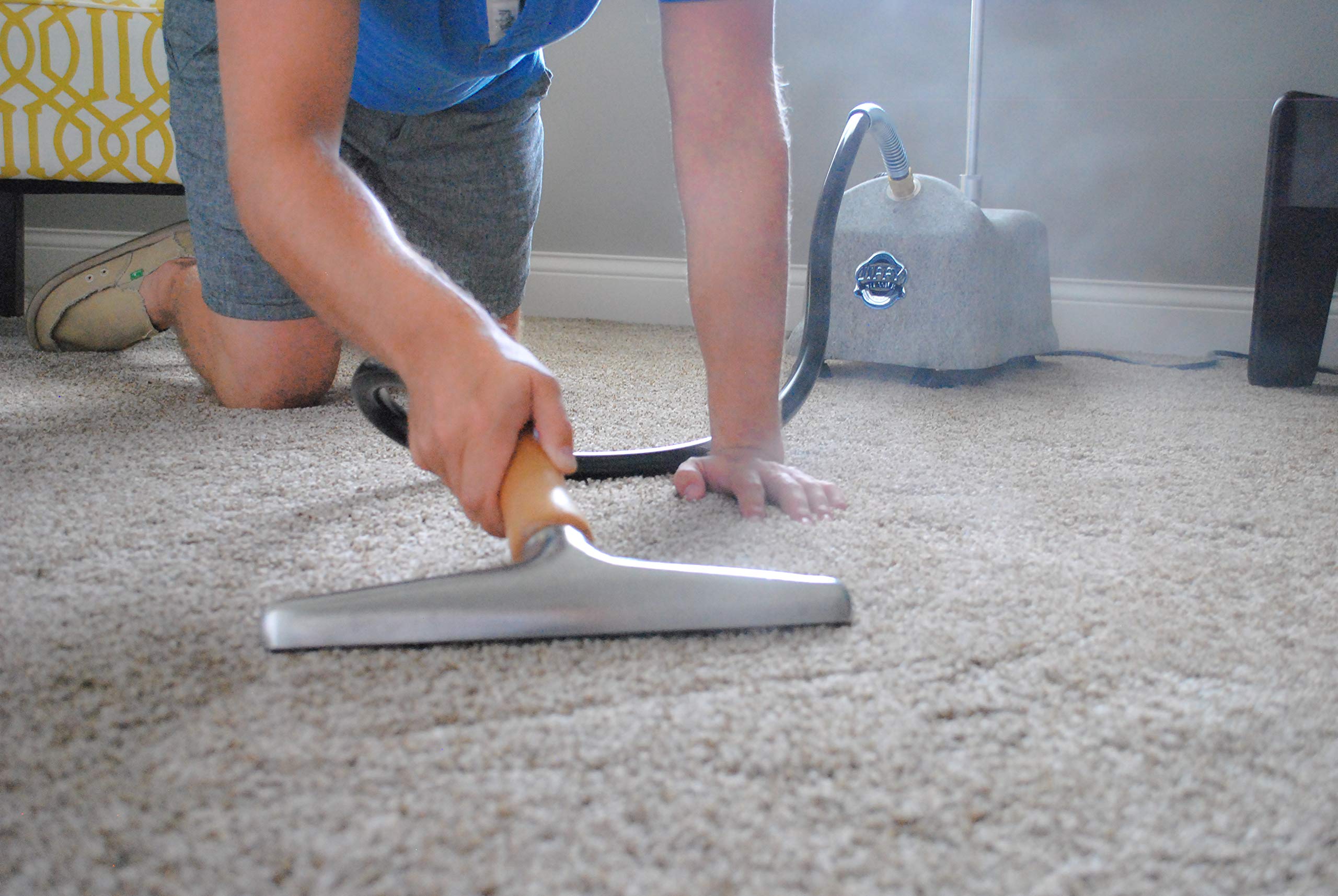 J-4000C Jiffy Carpet Steamer with 12 Inch Wide Metal Steam Head, 120 Volt
