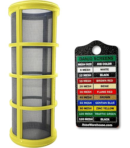 Banjo Stainless Steel 316 Screen for Y Strainer, 80 Mesh, 1