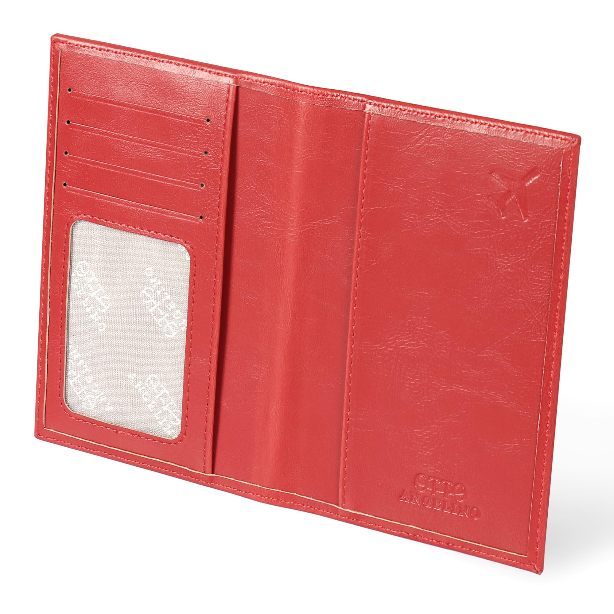 Otto Angelino Leather Passport Wallet - RFID Blocking - Unisex