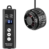 JEREPOND 1050GPH Mini Aquarium Wave Maker with Adjustable Controller, 6W DC12V Powerhead with Magnetic Mounting,