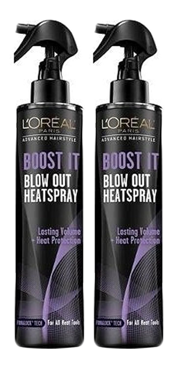 L'oreal Advanced Boost It Blow Out Heatspray - 2 Pack 5.7 oz