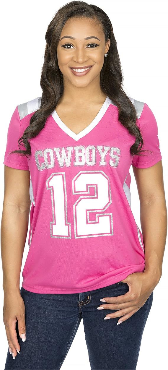 pink cowboys jersey
