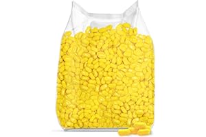 TABOOM Laffy Bites Gone Bananas 2lb Bulk Chewy Gummy Candy - Banana Flavor With Banana Flavored Filling Hard Candy Shell Bulk Snacking Candy
