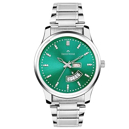 Analogue Green Dial Mens Watch (Sw-G130Grn-Ch)