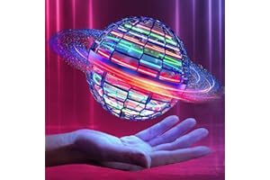 Flying Orb Ball Toys, OKKIDY Hover Flying Ball Hand Controlled Hover Ball Mini Drone for Kid Flying Toy, Flying Toy Gifts for