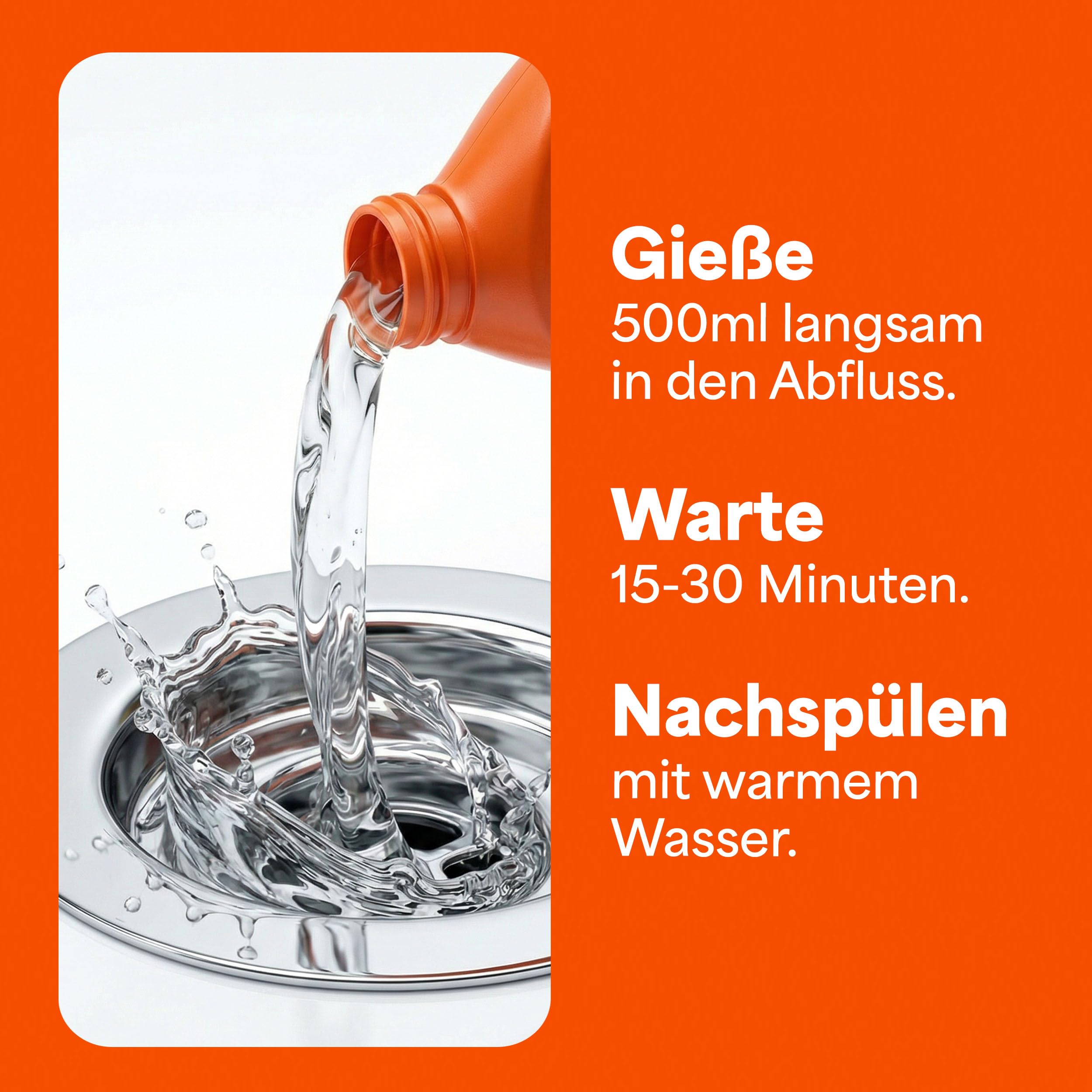 Drano Küchen-Gel, Abflussreiniger, Rohrreiniger für die Küche, 1000 ml 8