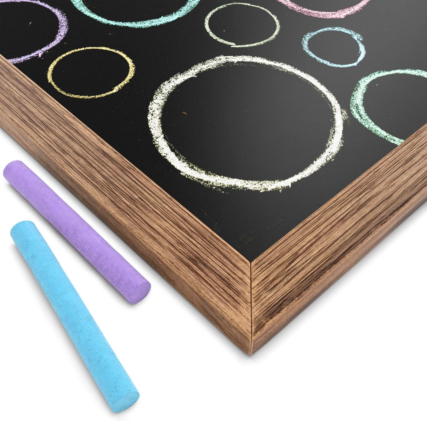Arteza Small Magnetic Chalkboard for Walls, 11x17 Inches, 2-Pack, Easy to Mount, Rustic Decorative Black Chalk Board for Kitchens, Cafes, Stores, Weddings & Special Events : Office Products