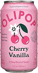 Olipop, Tonic Sparkling Cherry Vanilla, 12 Fl Oz