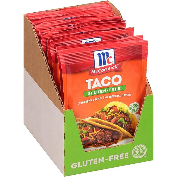 MCCORMICK GLUTEN FREE TACO SEASONING MIX, 1.25 OZ...