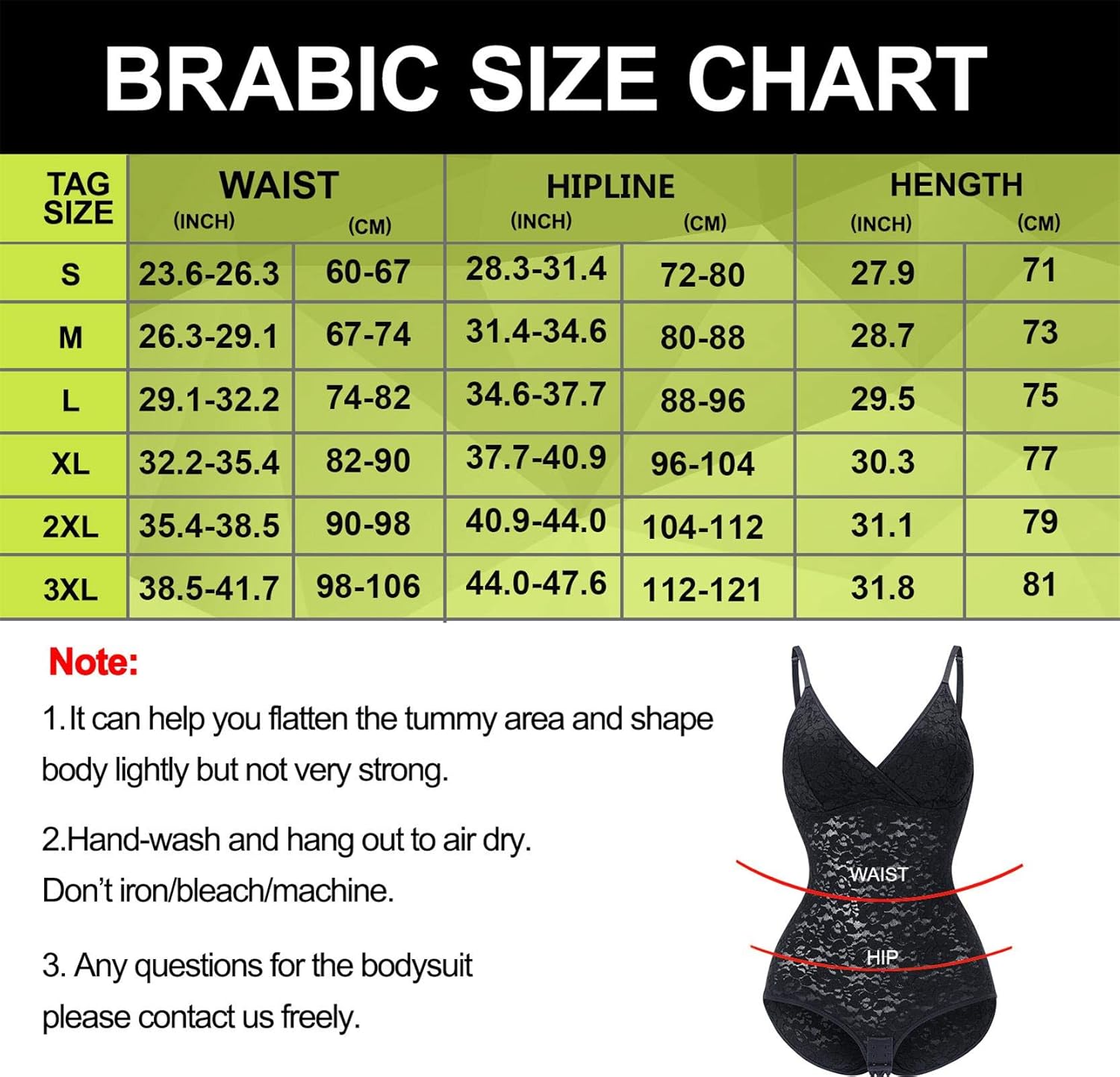BRABIC Lace Bodysuit for Women Tummy Control Shapewear Sleeveless Tops V-Neck Backless Camisole Jumpsuit Shaper at  Women’s Clothing store