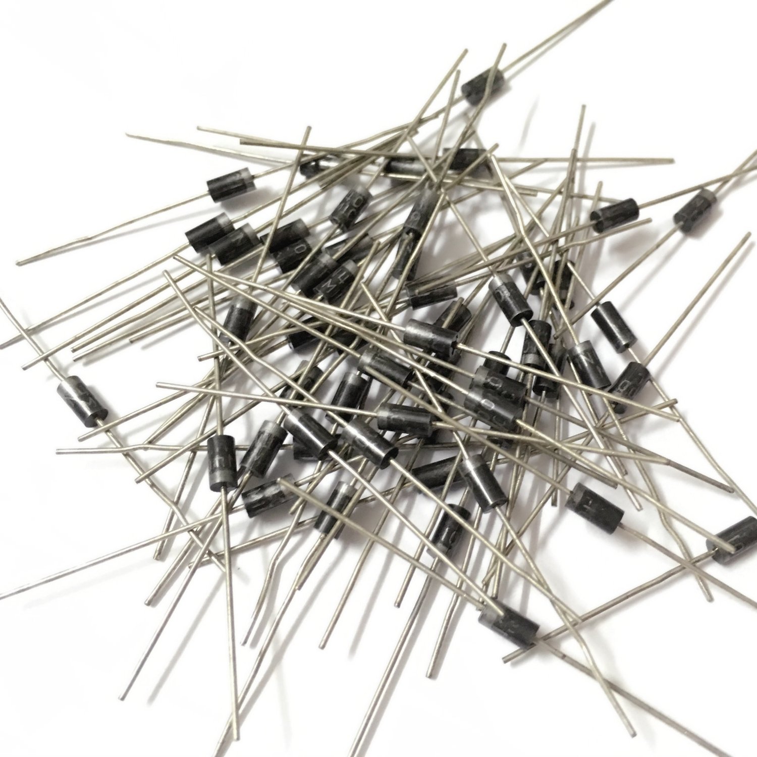 200 PCS 1N4001 DO-41 IN4001 1A 50V Rectifie Diodes Semiconductors ...