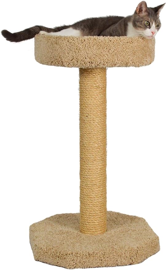 Molly and Friends Feline Recliner, Cat Furniture, Beige