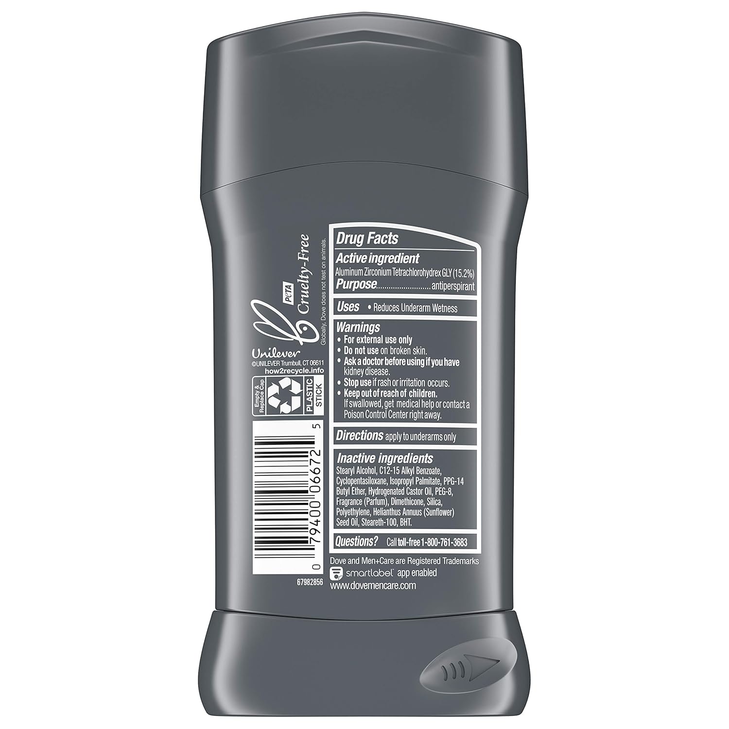 Dove Men+Care Antiperspirant Deodorant 48-Hour Wetness Protection Extra Fresh Non-Irritant Deodorant for Men 2.7 oz, 2 Count: Beauty