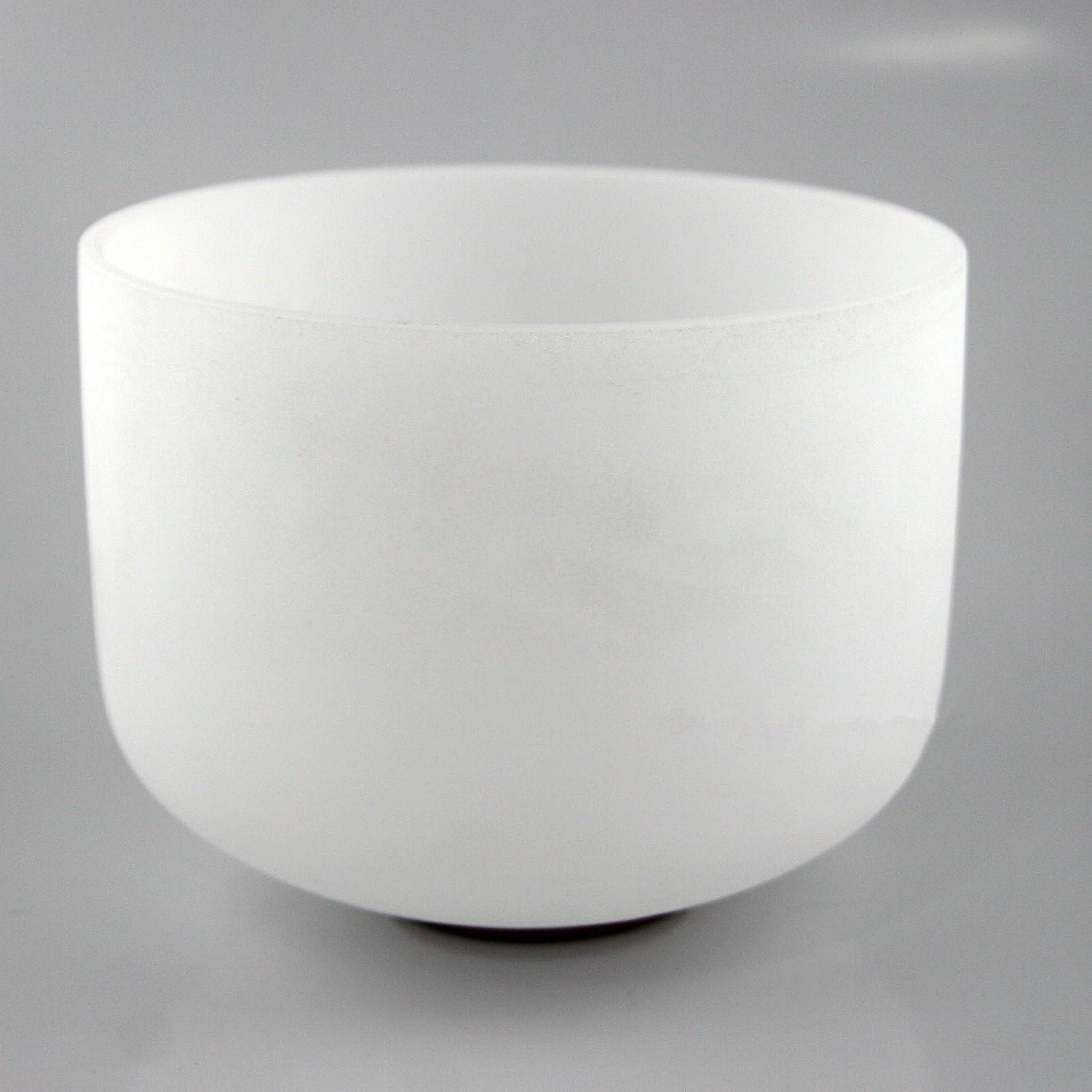Frosted Quartz Crystal Singing Bowl 12 Inch C Root Chakra