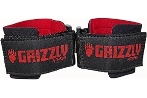 Grizzly Fitness Power Weight Training Wrist Wraps for Men and Women | One-Size | Used by Pros to Increase Wrist Support When 