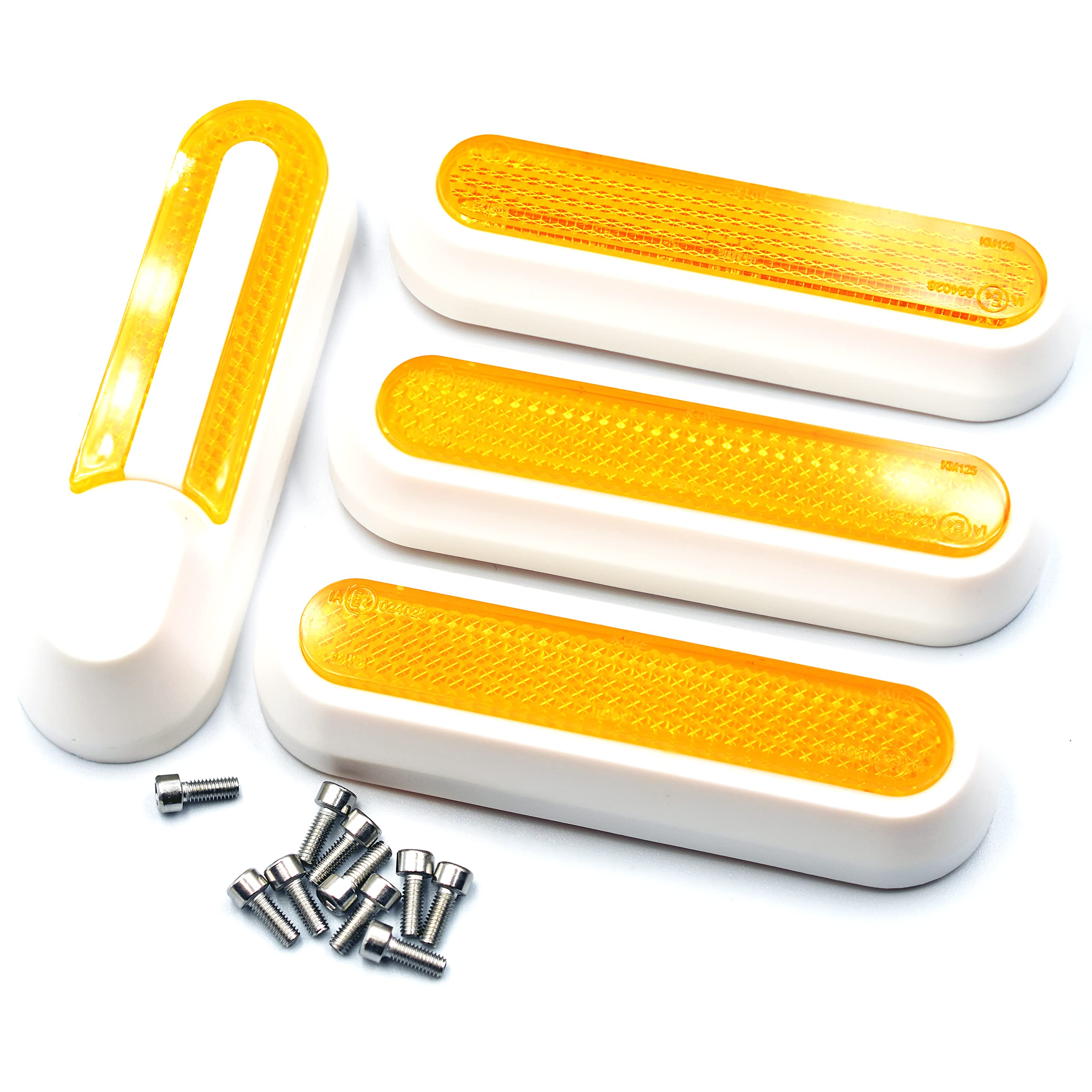 myBESTscooter - Side Wheel Cover Set With Reflectors For Xiaomi M365 Pro 1S Essential Pro2 Model 3 Electric Scooter