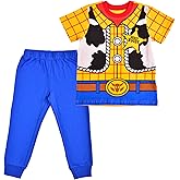 Disney Toy Story Boys Short Sleeve T-Shirt and Pants Set for Toddler and Little Kids