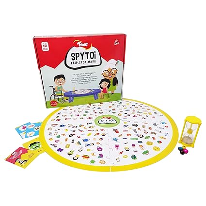 Toiing Spytoi Fun Spotting Learning Board Game for Kids of Age 5 Years & Above