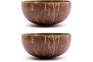 GENERIC Authentic Kava Drinking Cup - 100% Natural Fijian Kava Coconut Shell (2 Cup's) Made in Fiji Islands EnjoyKava.com