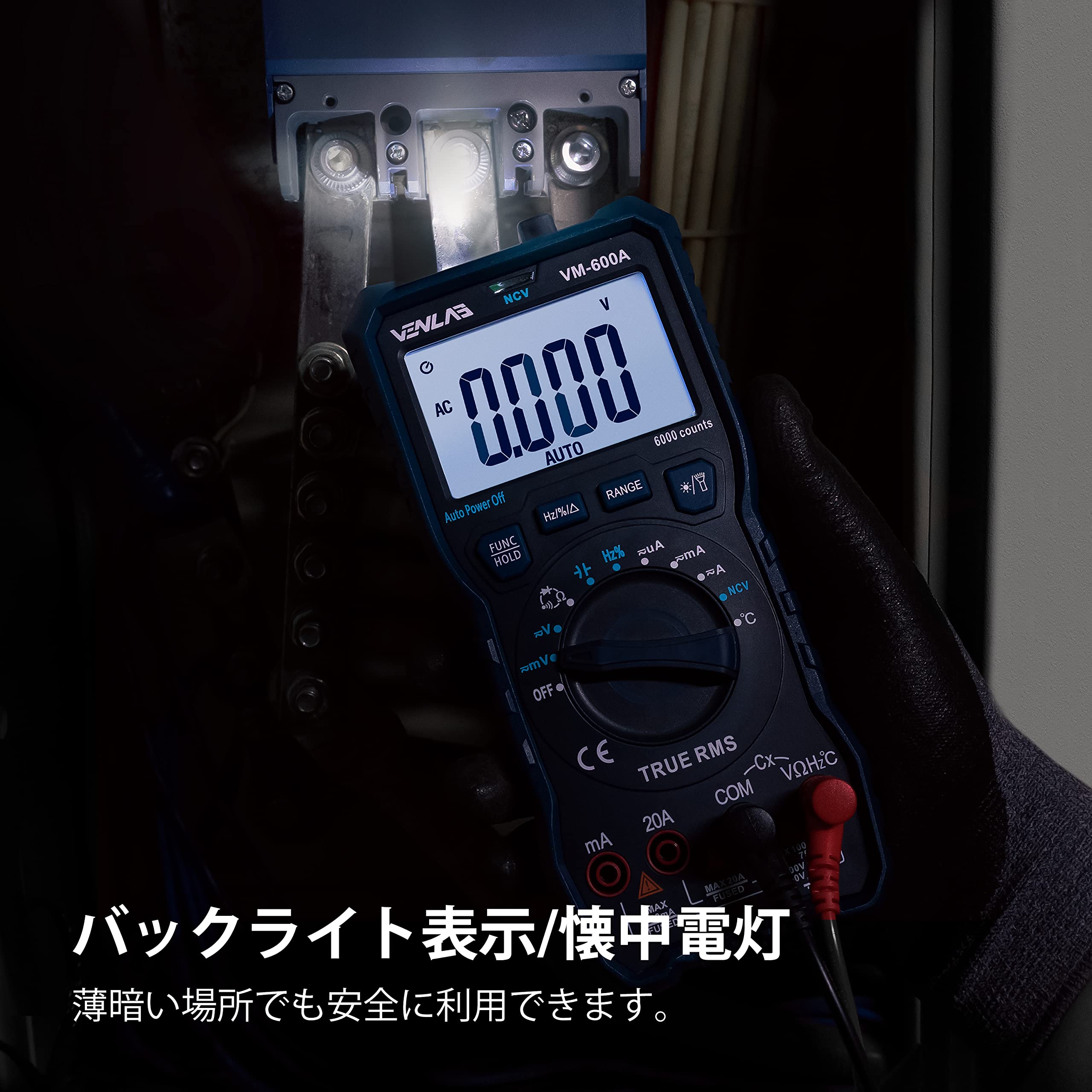Mua Tester, 6000 Count, Digital Multimeter, AC/DC Voltage, AC/DC ...