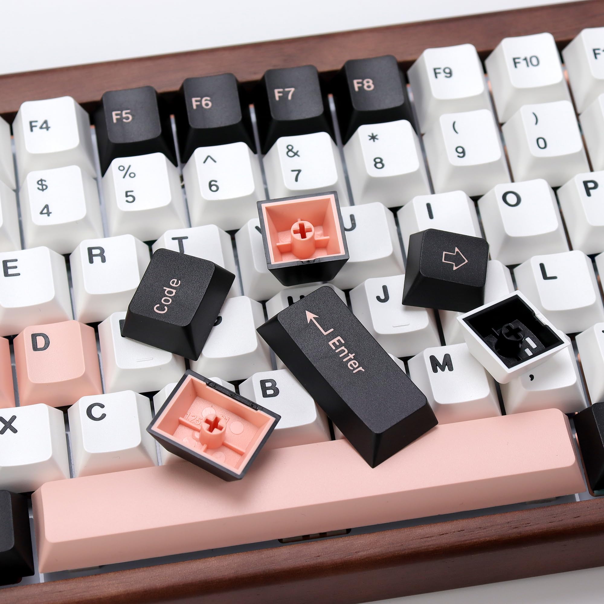 Mua Olivia Female keycaps PBT Double Shot Keycap Set,174 Keys Pink ...