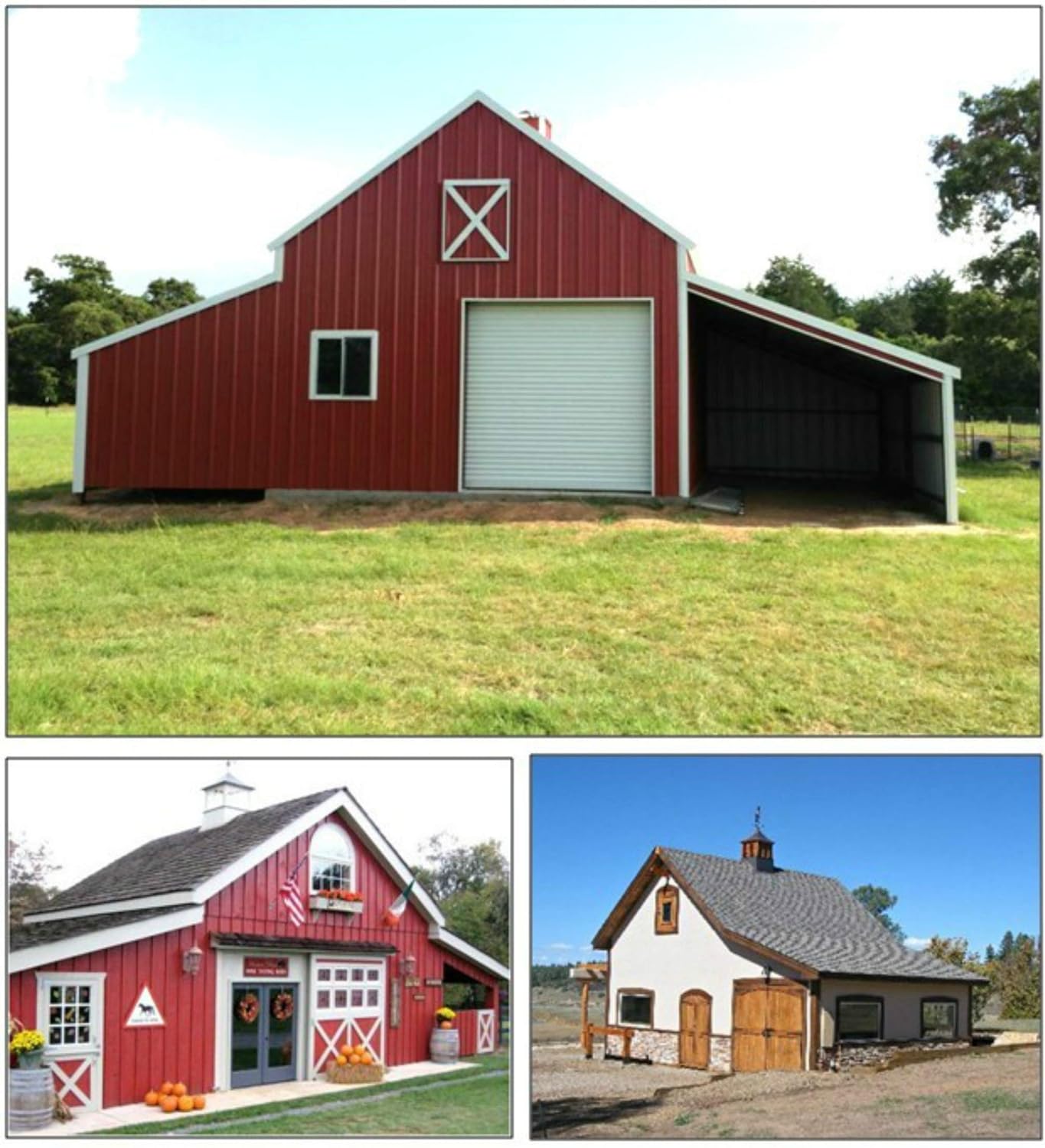 Amazon Com 44 All Purpose Pole Barn Designs With Lofts Complete