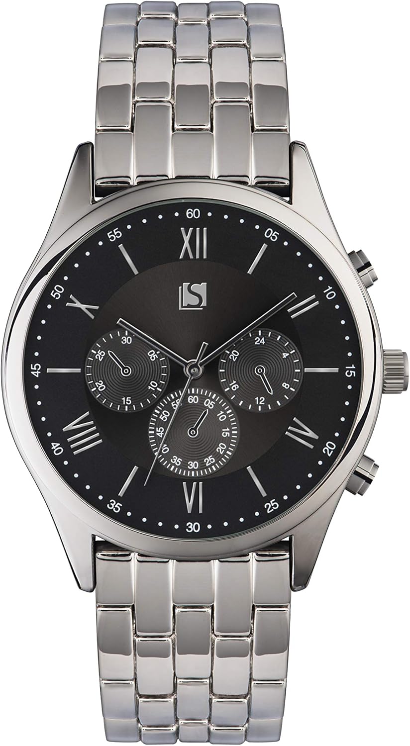 Spirit Mens Analogue Classic Quartz Watch with Stainless Steel Strap