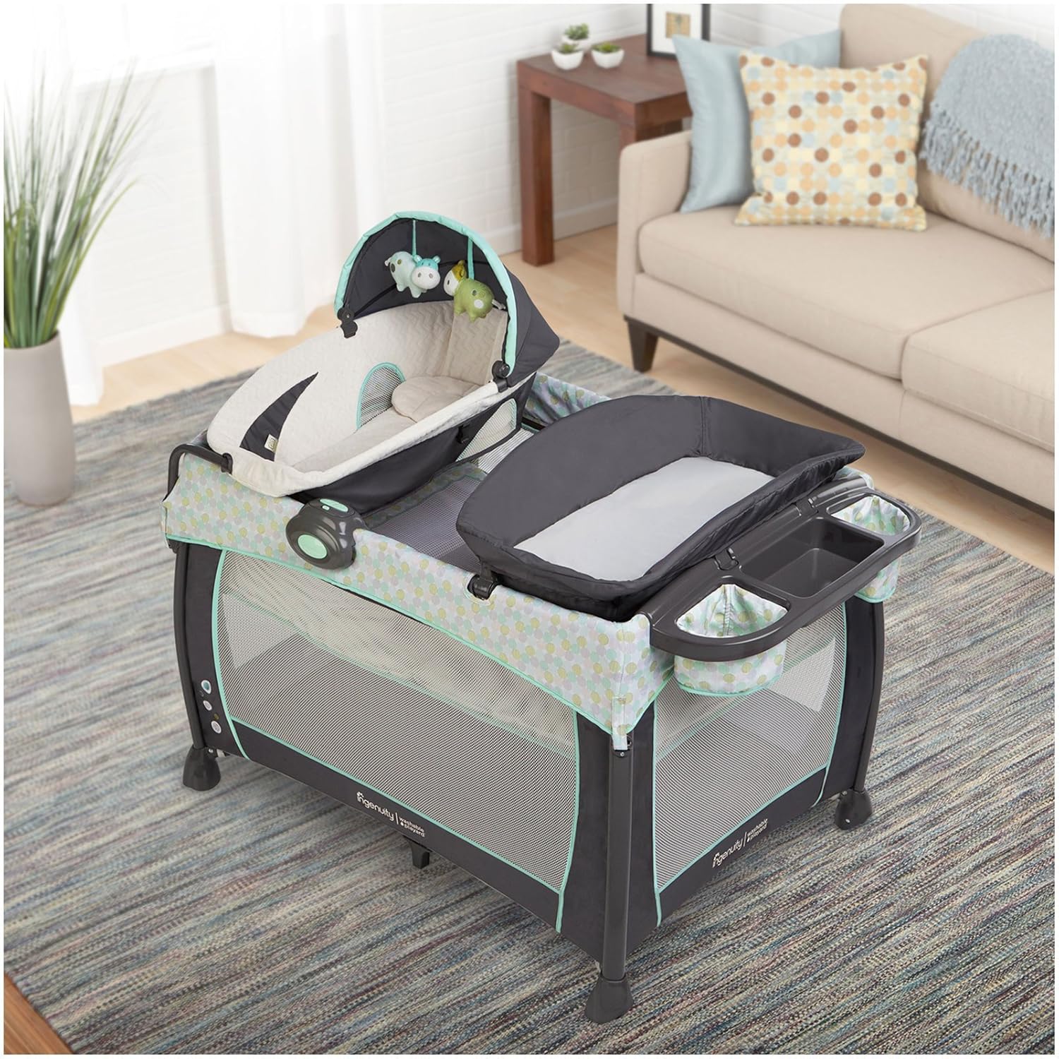 ingenuity washable playard deluxe with dream centre