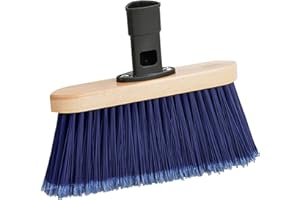 SWOPT Premium Multi-Surface Angle Broom Cleaning Head — Indoor and Outdoor Angled Broom Set — Interchangeable with All SWOPT Cleaning Products for More Efficient Cleaning and Storage