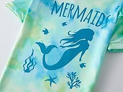 Dolphin&Fish Kids Short Pjs Girls Summer Pajamas