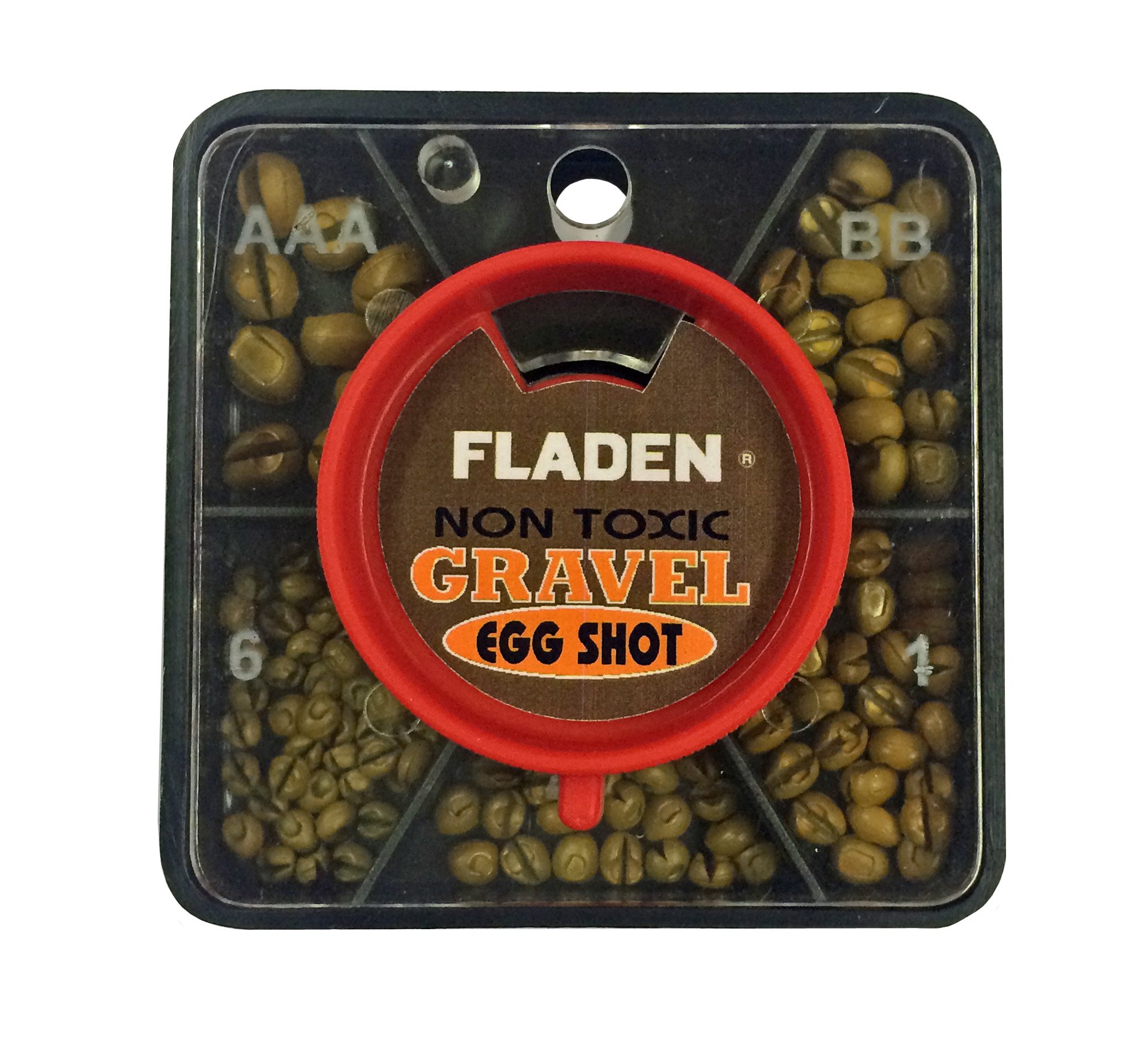 Fladen 5 Division Gravel Egg Shot - Brown