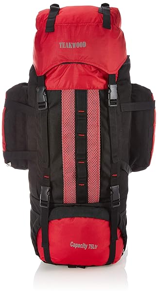 Teakwood 75 Ltrs Red Rucksack (RS_BK_05_RED)