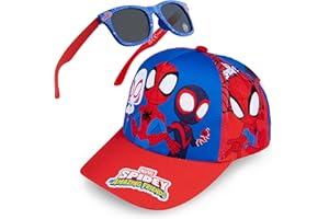 Get Trend Baseball Cap and Kids Sunglasses Set Adjustable Breathable Sun Hat 100% UV Summer Accessories Gifts for Boys