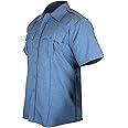 First Class 100% Polyester Short Sleeve Men's Uniform Shirt White