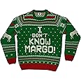 I Don't Know Margo Ugly Christmas Sweater Green