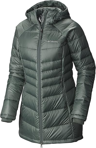 columbia women's gold 650 turbodown radial mid jacket