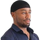 CHARM Silk Kufi Hat Skull Cap - Mens Beanie Hat Handmade in Japan Stretchy