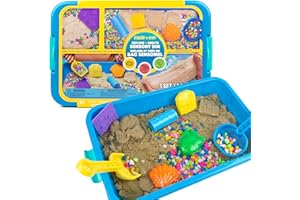 Made By Me Explore and Create Sea Life Sensory Bin, Fun Sensory Toys for Toddlers Ages 3+, All-in-One Tactile Sensory Toys, L