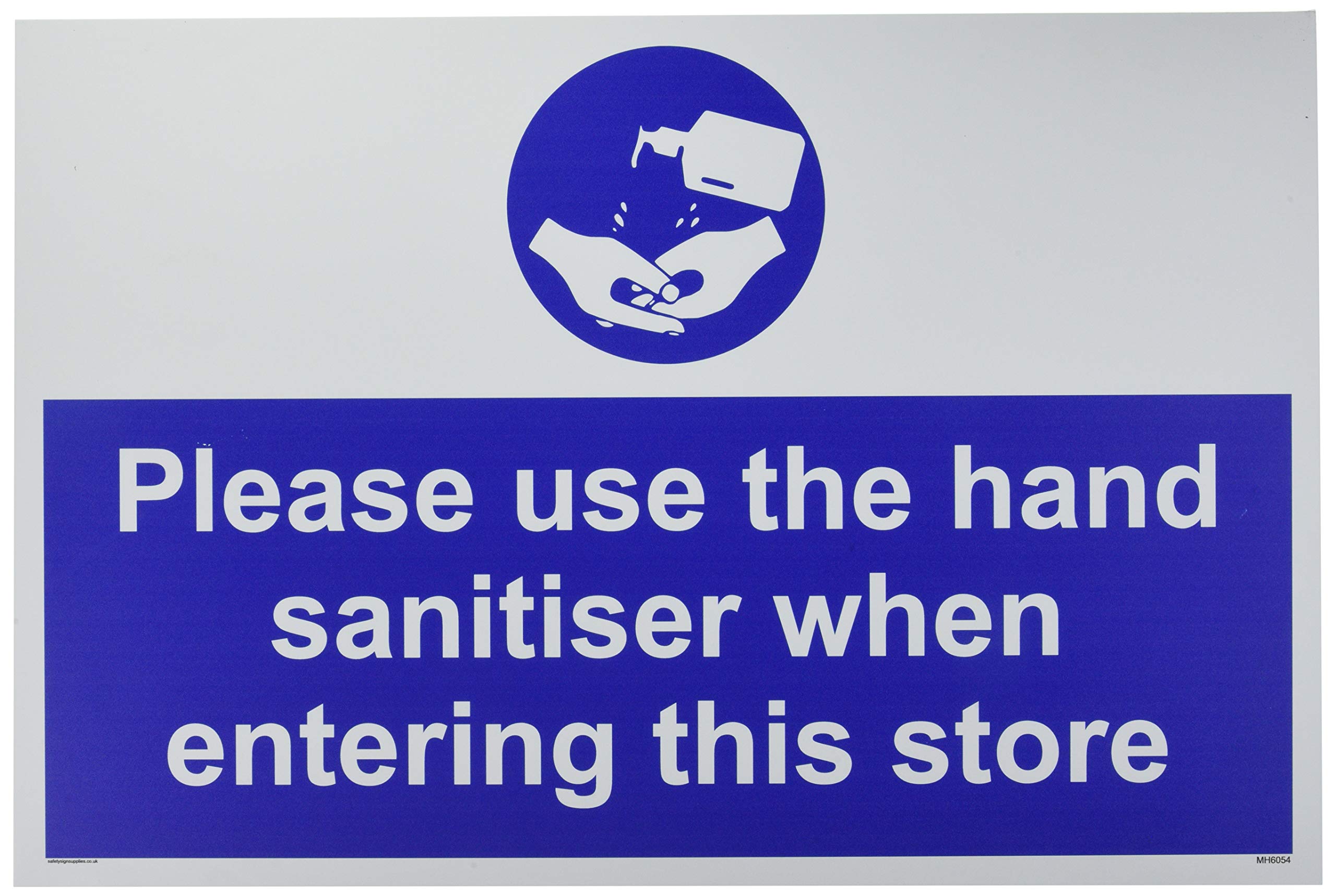 Please use the hand sanitizer